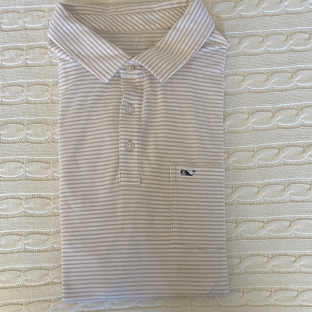 Vineyard Vines Striped Polo Shirt